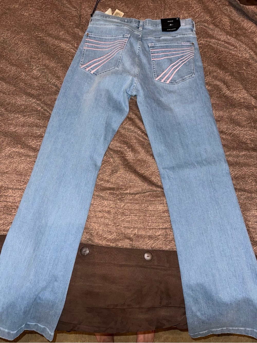 7 for all Mankind Indigo Bloom 36” DOJO